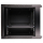 Extralink Szafka wisząca rack 9U 600x600 czarna szklane drzwi EX.3968 - 489306 - zdjęcie 4